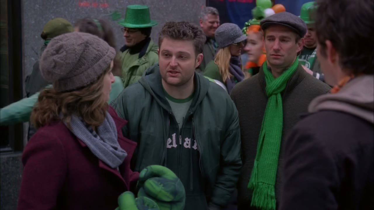 On st. Patrick's day when we talk about our feelings?