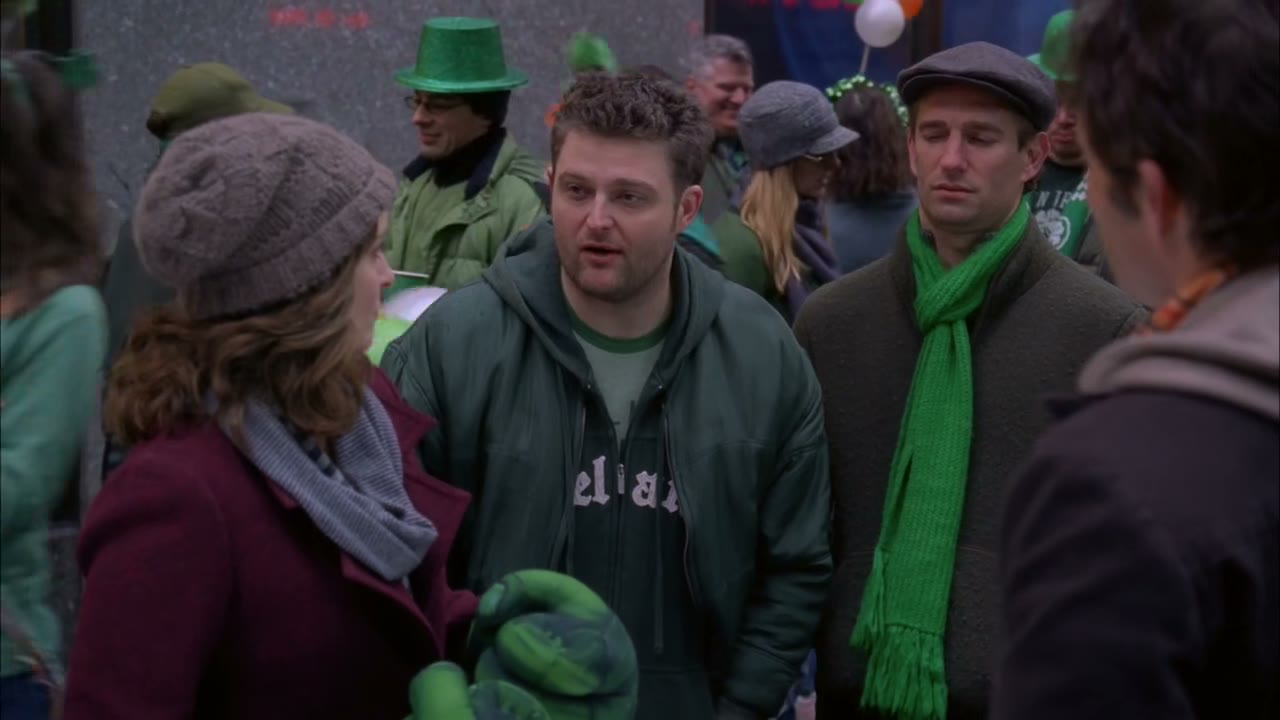 On st. Patrick's day when we talk about our feelings?
