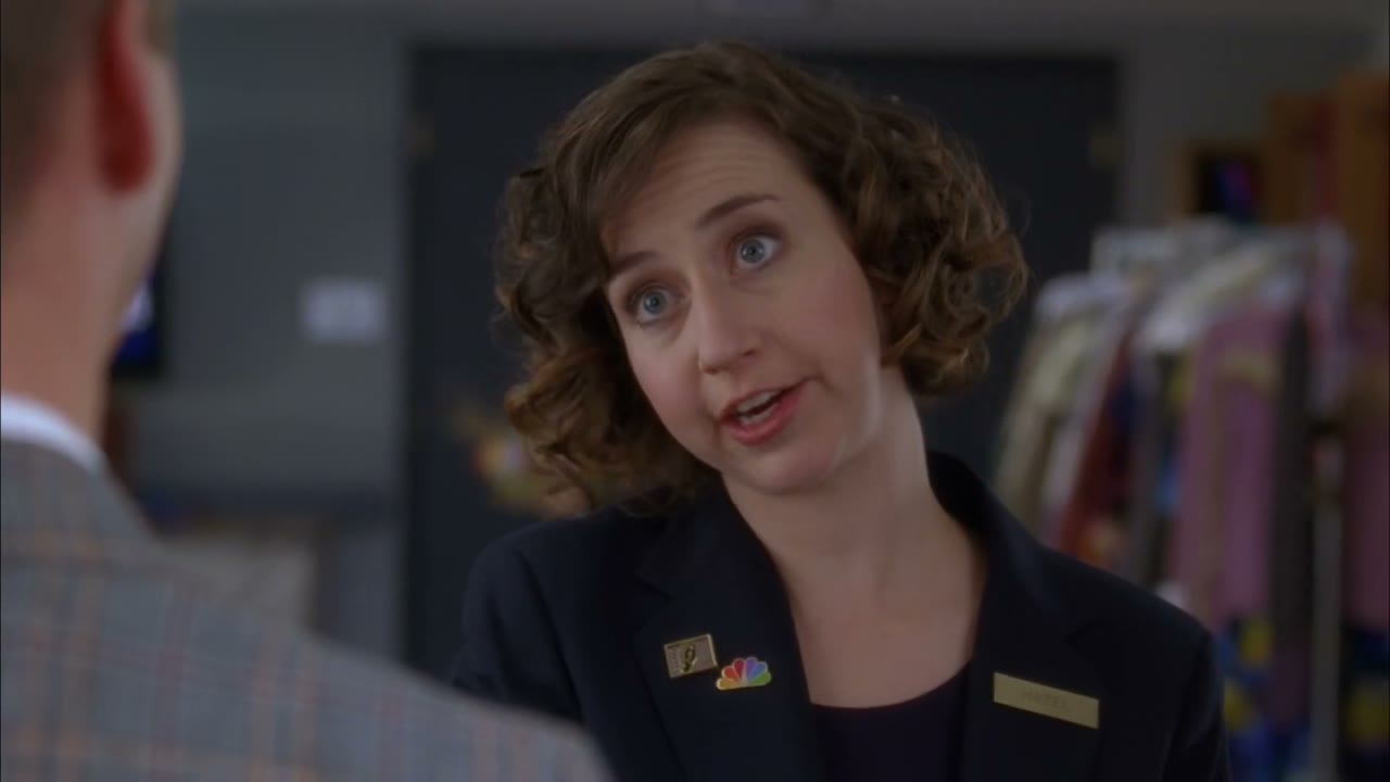 But Tracy's jaw is tired from pretending to be pac-man.