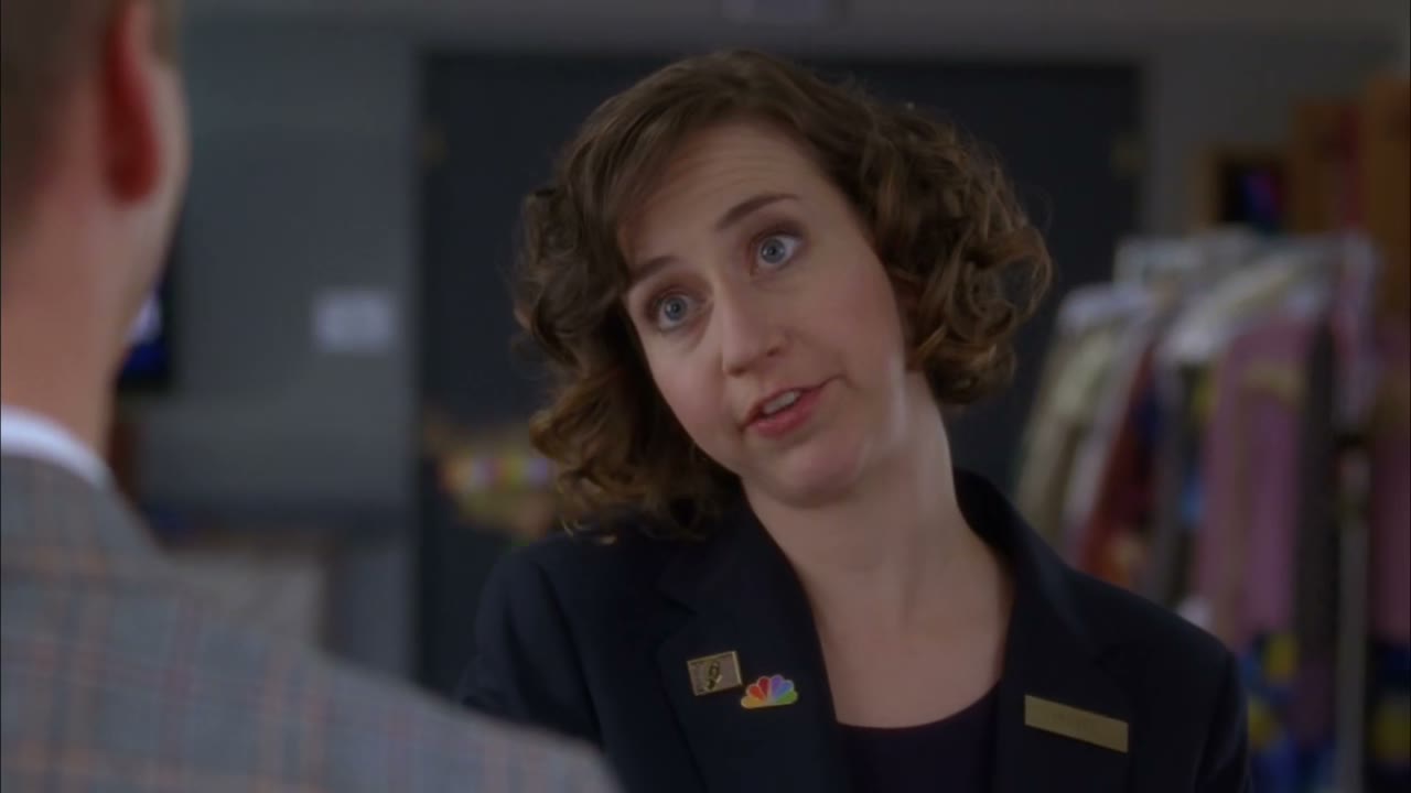 But Tracy's jaw is tired from pretending to be pac-man.