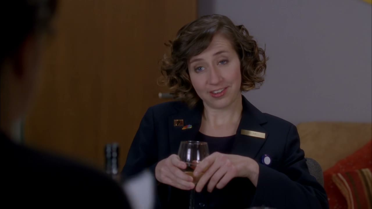 You're a whirlwind-- in charge in the board room...