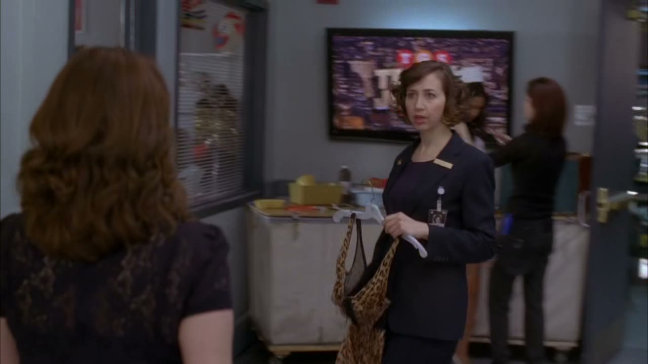 - Oh, Hazel, we need to talk. - I'm busy, Liz.