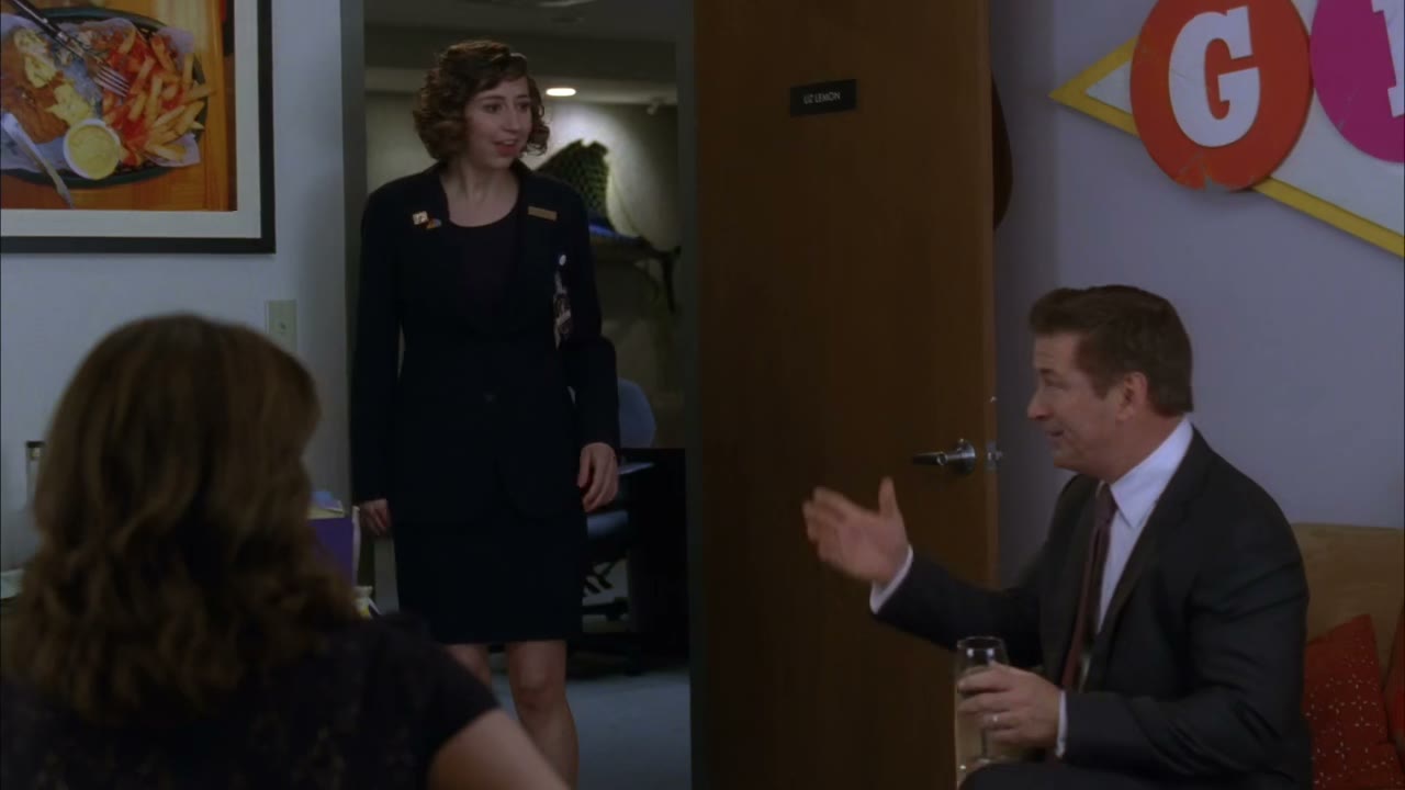 - Oh, here she is. She's here.