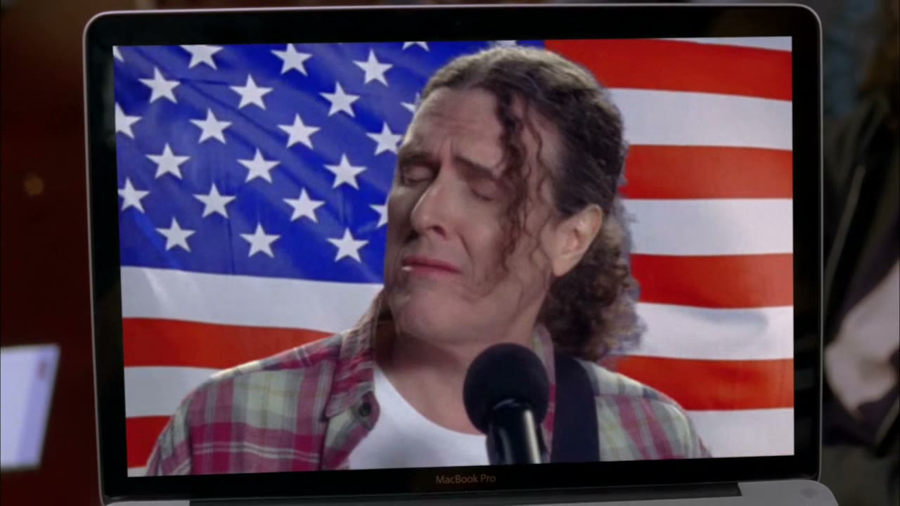 - yankovic! He reversed the parody.