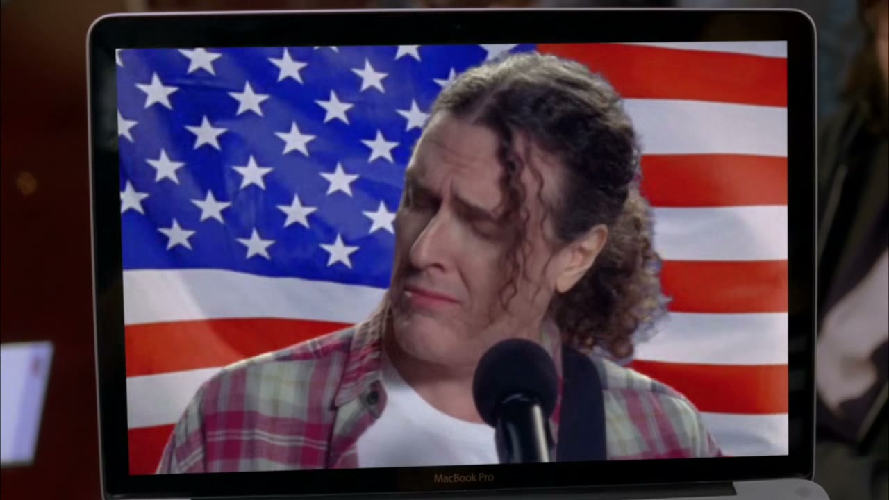 - yankovic! He reversed the parody.
