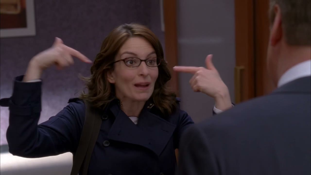 The "8" is my glasses.