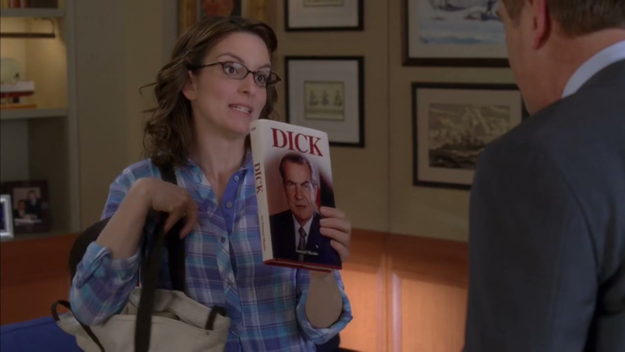 This nixon biography that my dad gave me for my birthday.