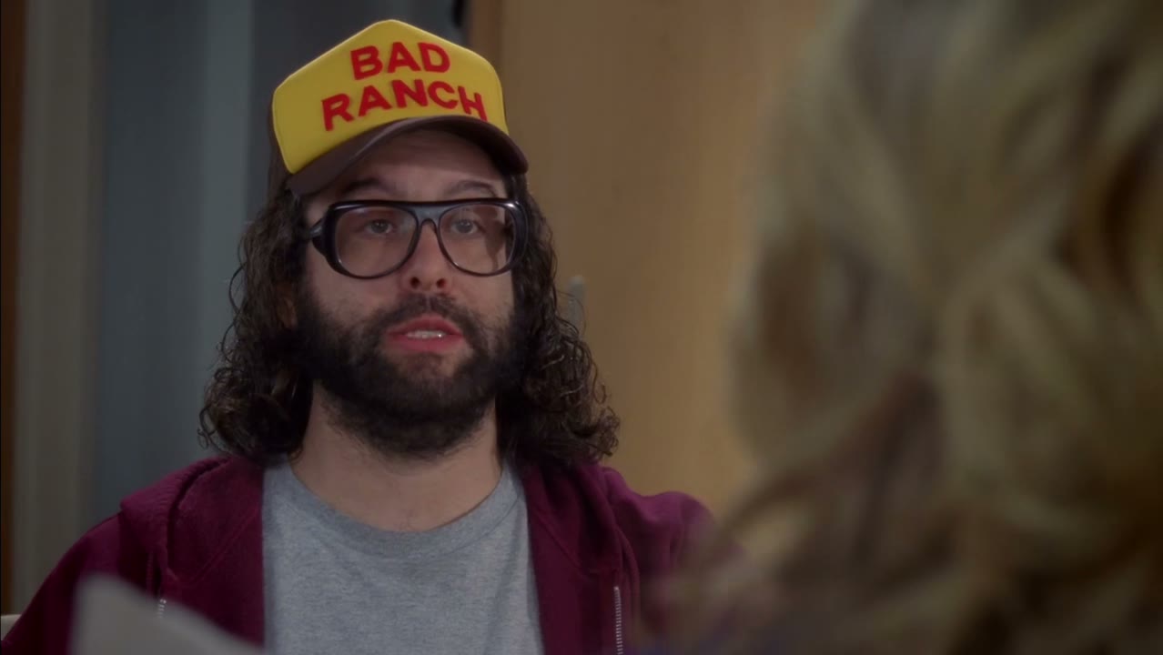 I ate a pizza slice off your back.