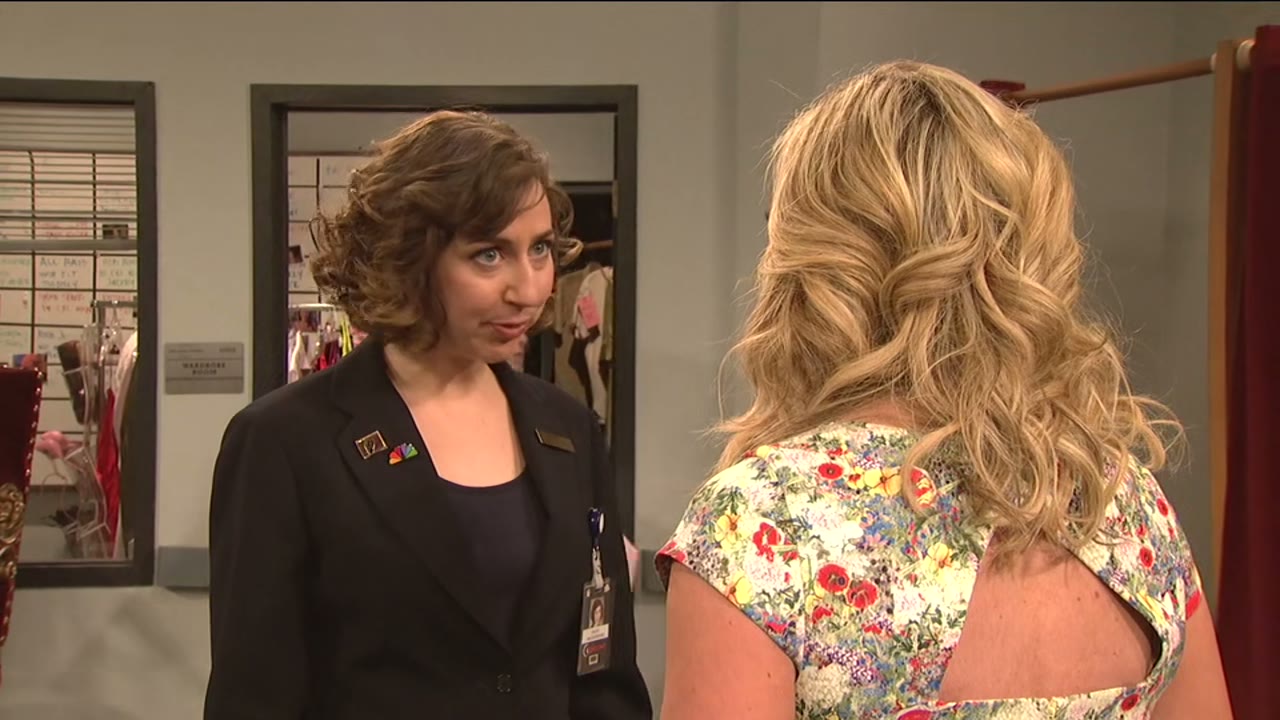 But you're getting proposed to on the show tonight.