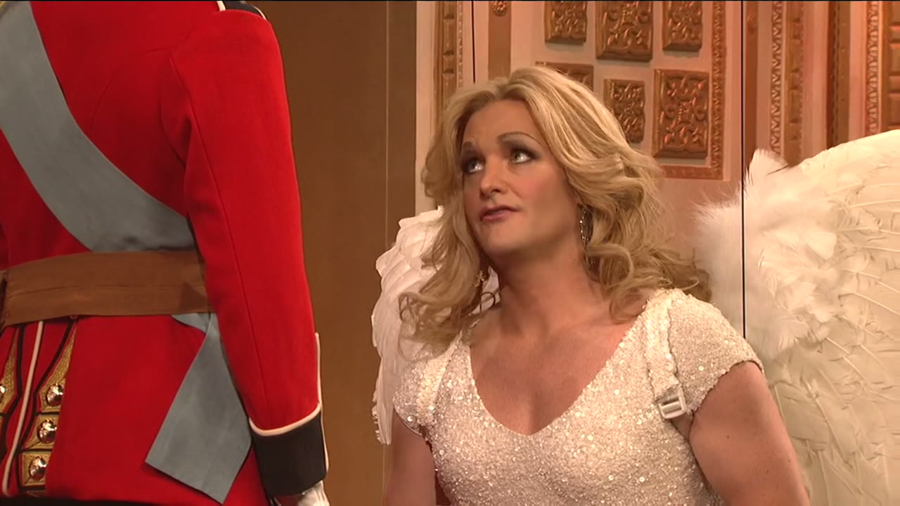 That's why I'm asking you, on TV, to marry me.