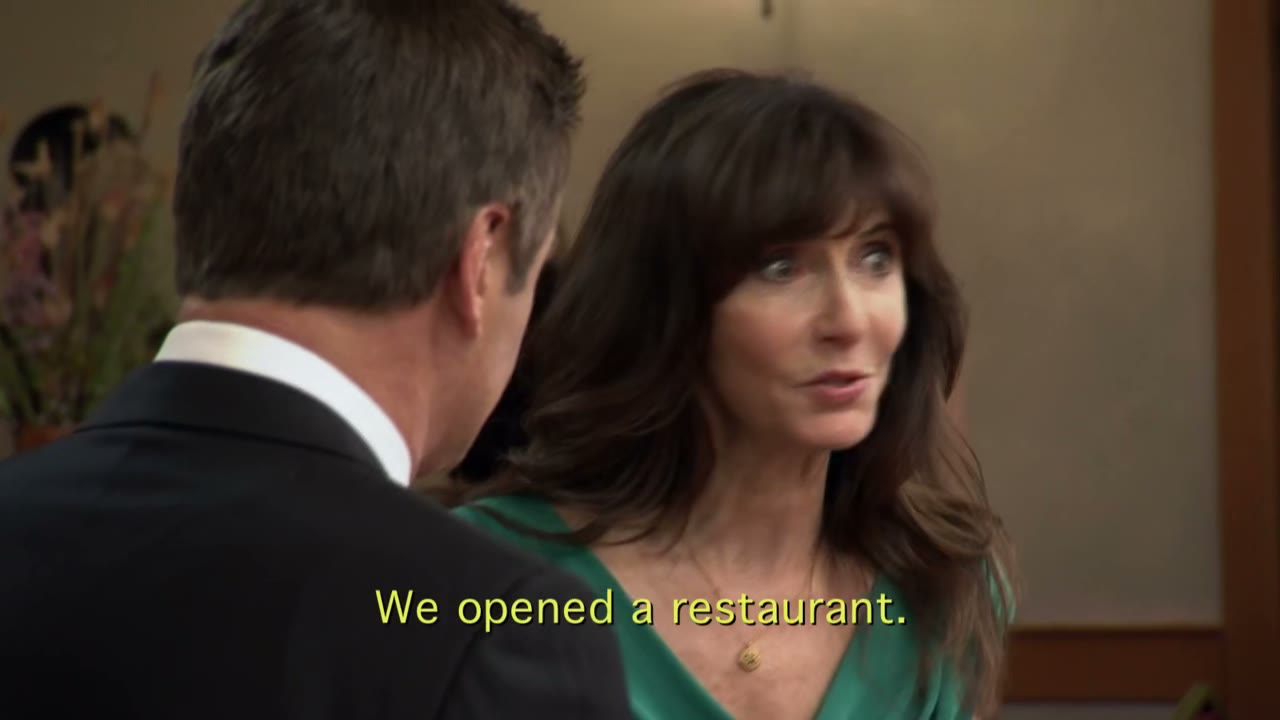 We opened a restaurant.