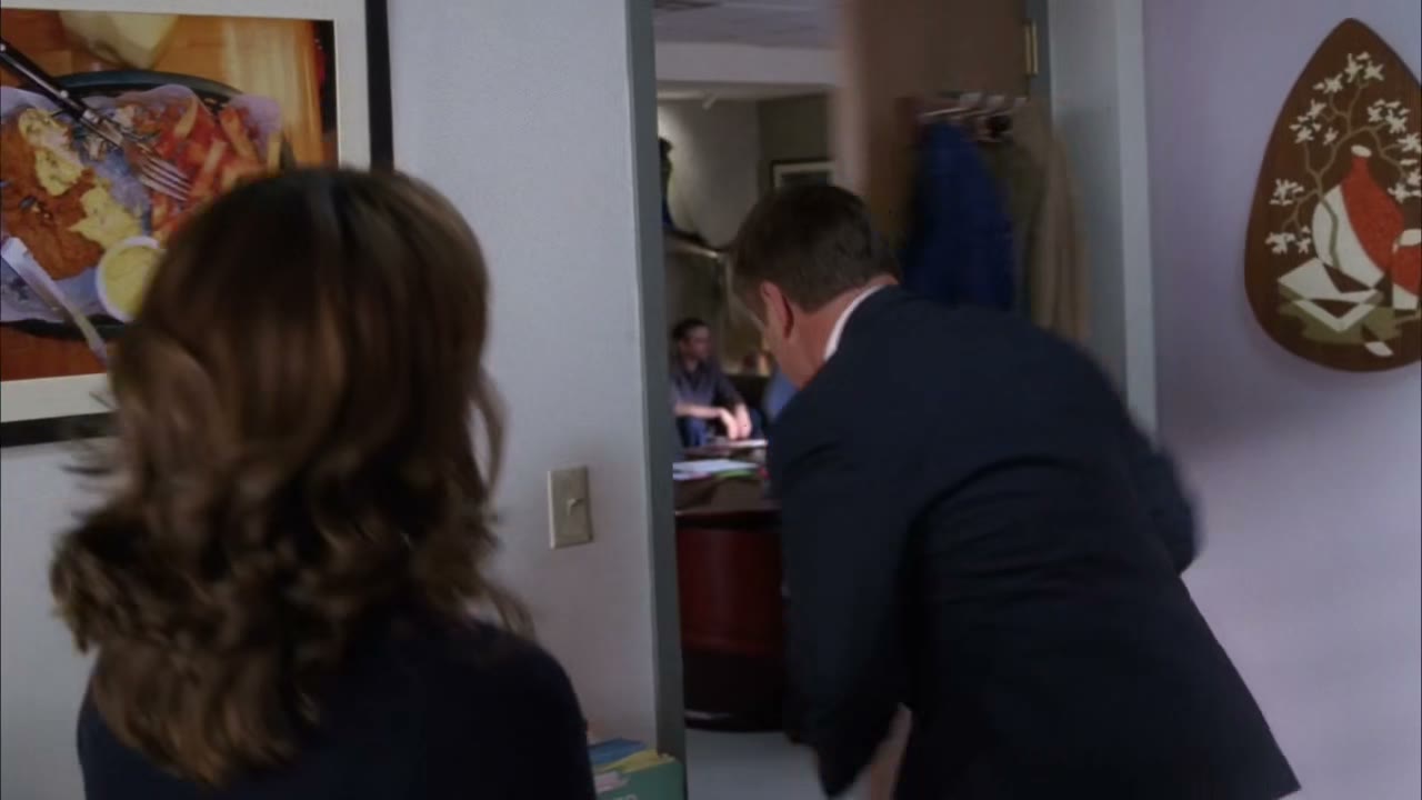 - no. She's been back for, like six hours.