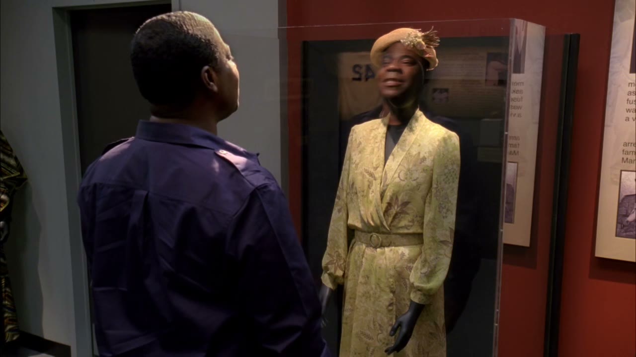 I'm talking about me looking funny in this reflection.