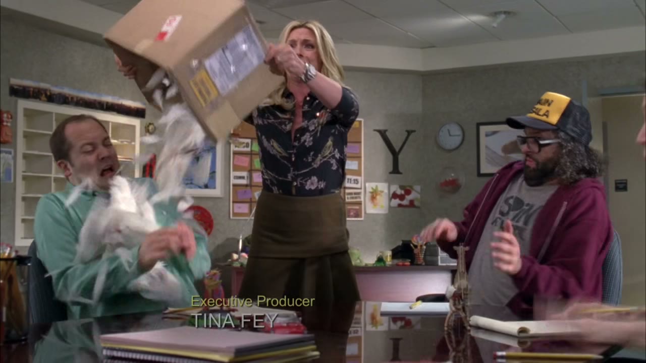 - ugh! Ugh! One of 'em touched my tongue!
