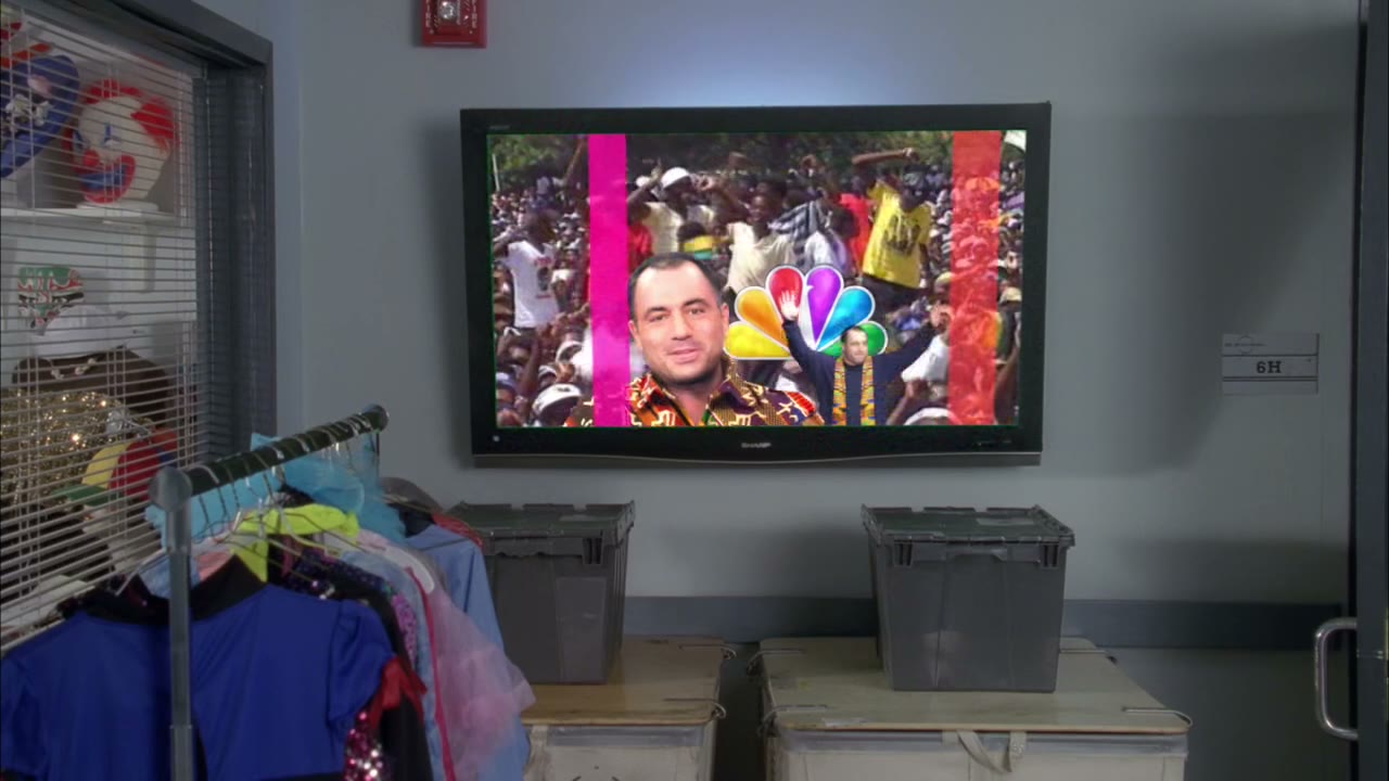 - tonight on nbc, joe rogan is mandela.