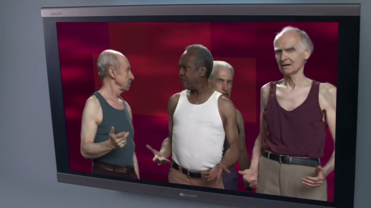 Where we make grandpas put on tank tops