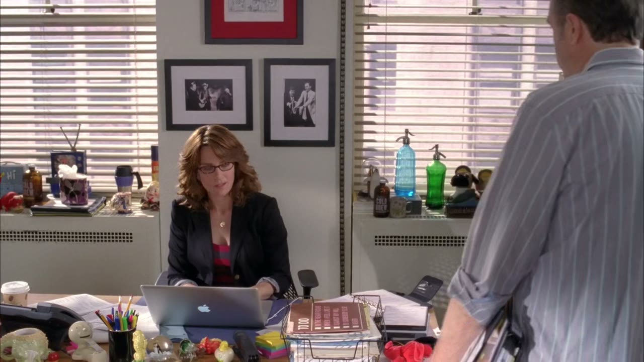 Tracy needs to do a run-through with the vomit rig.
