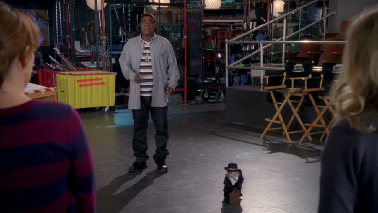 And he's got a suitcase