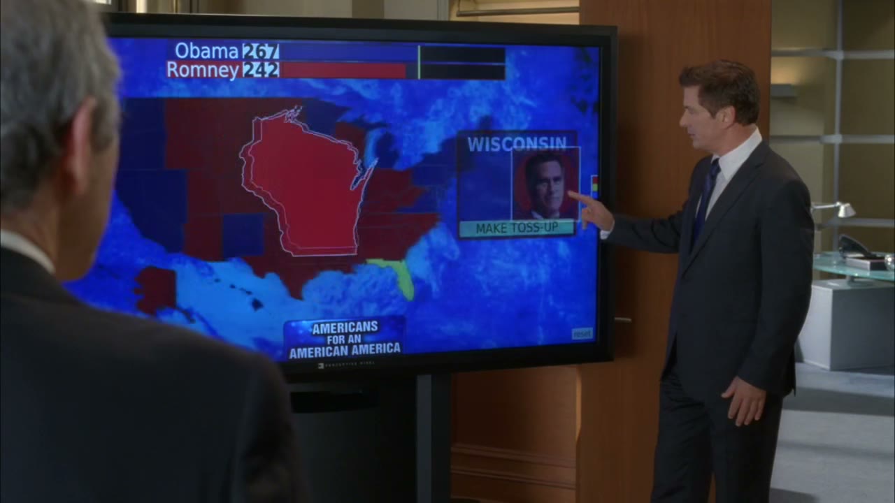 Wisconsin goes for romney.