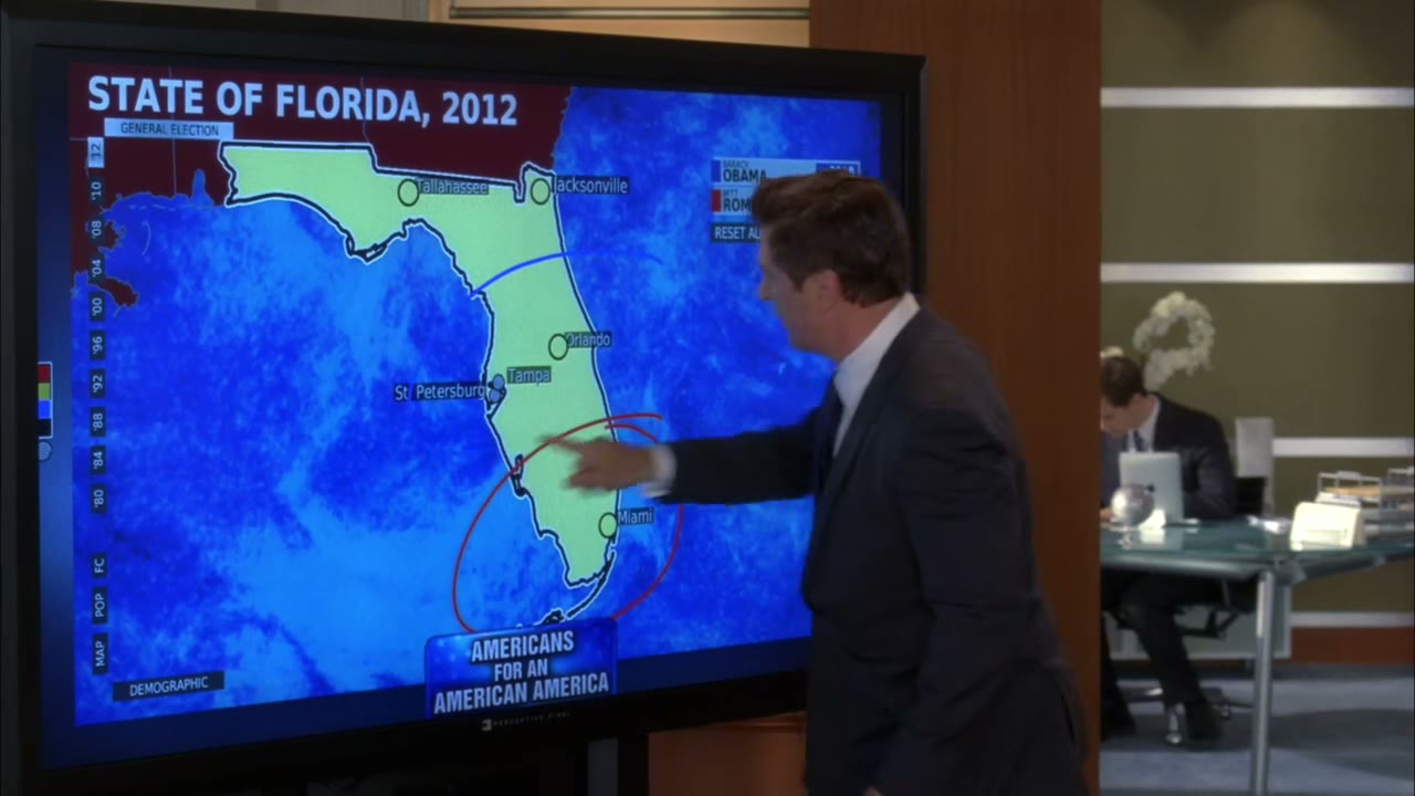 - but central florida is dominated