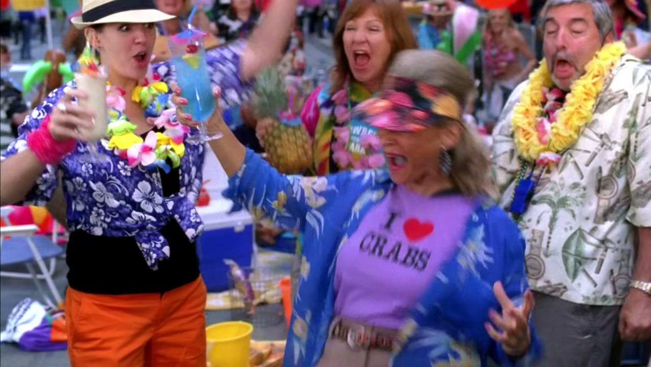 [All cheer]
