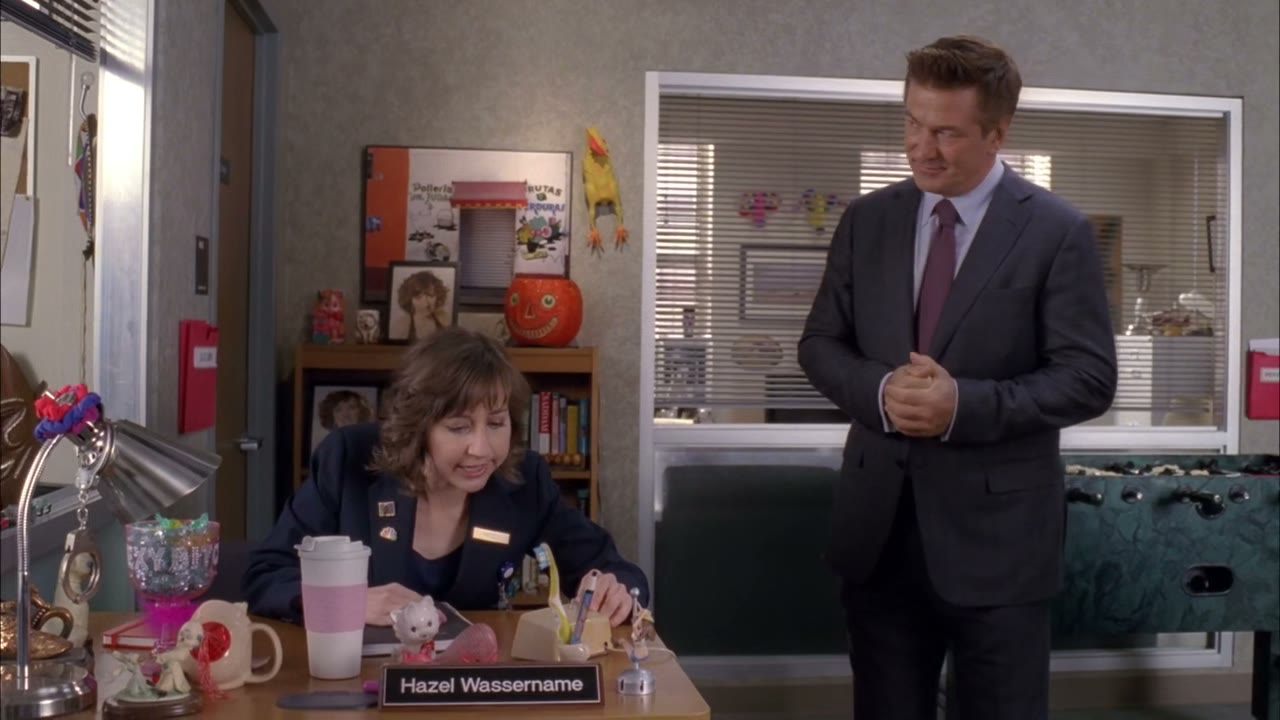 [Buzz] a mr. Donaghy here for you.