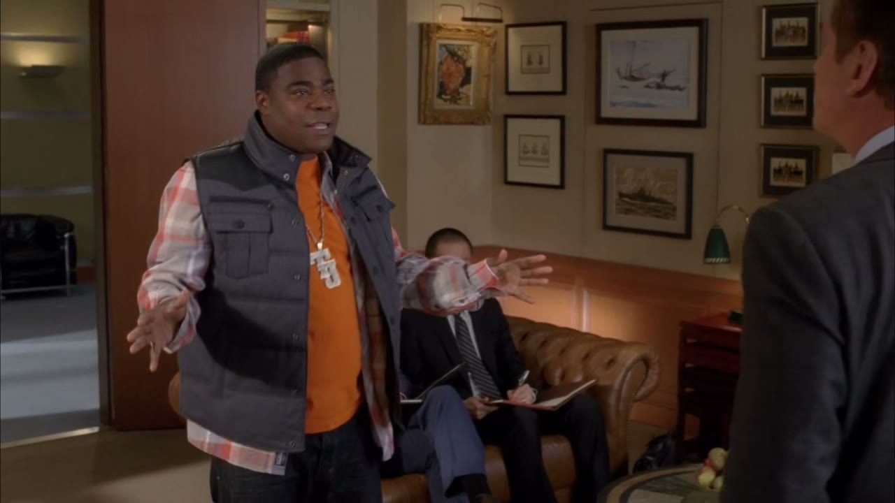 Everything jack donaghy does in the movie,