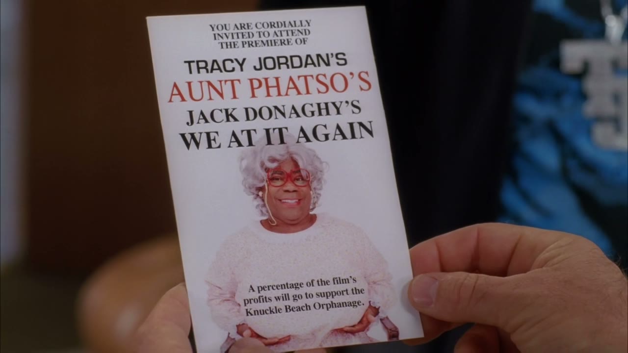 "Of tracy jordan's aunt phatso's