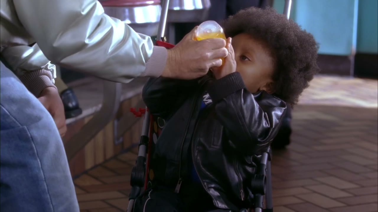 What kind of idiot gives a little kid orange soda?