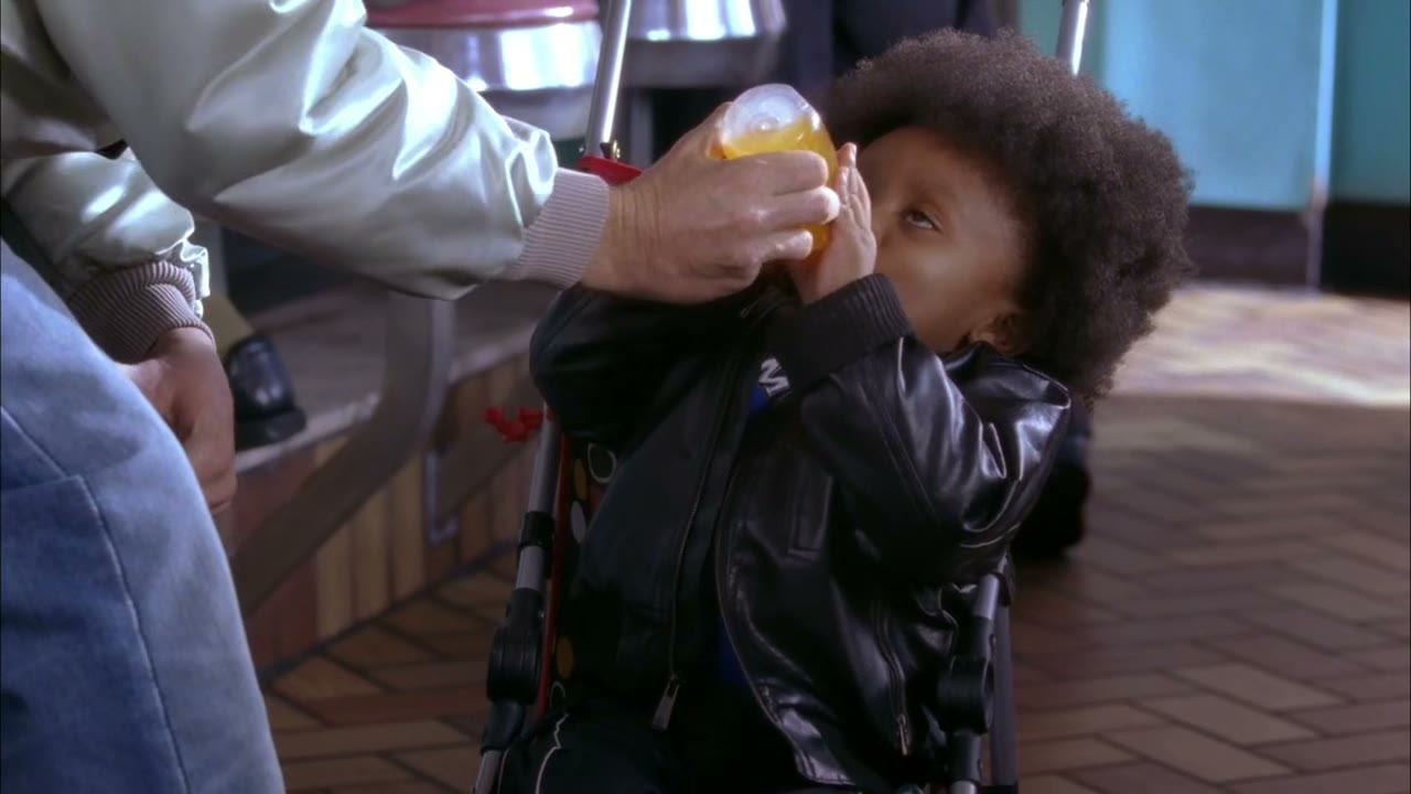 What kind of idiot gives a little kid orange soda?