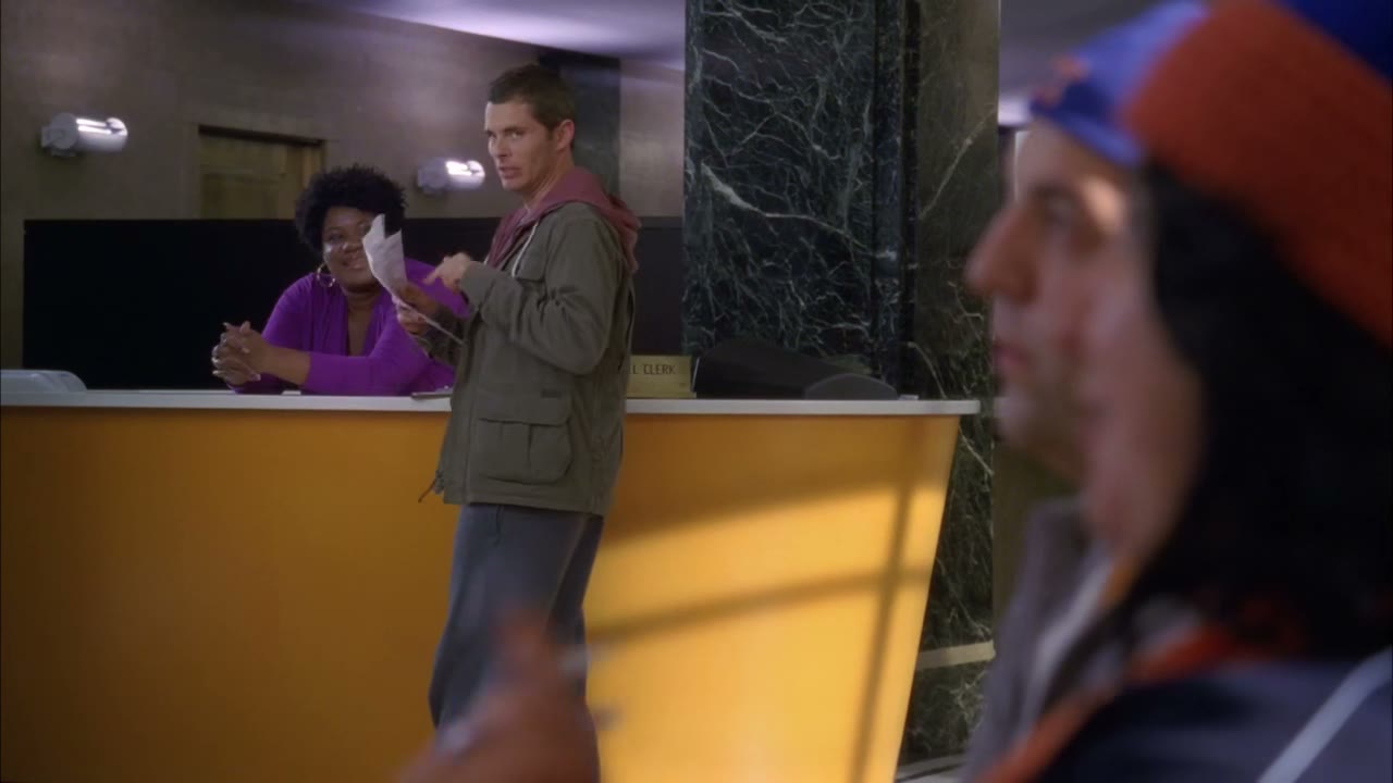 You guys are dressed like that 'cause you met at a laundromat