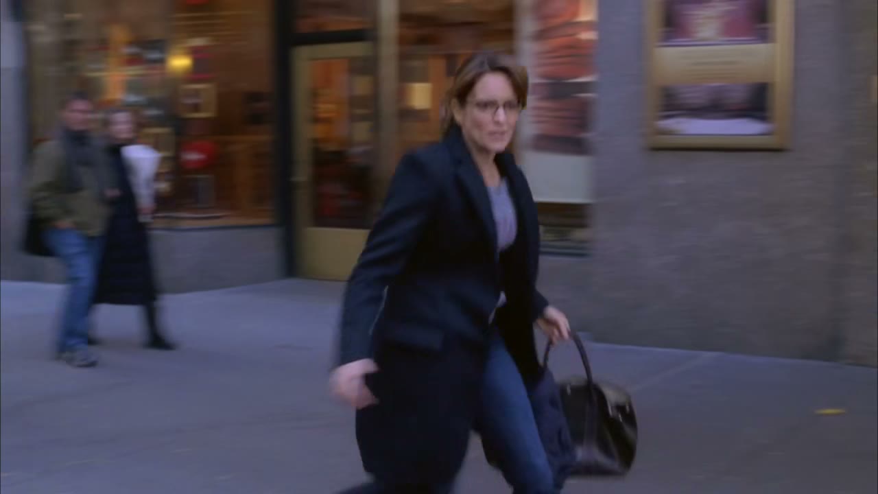 Oh my God, Tracy. Are you okay?