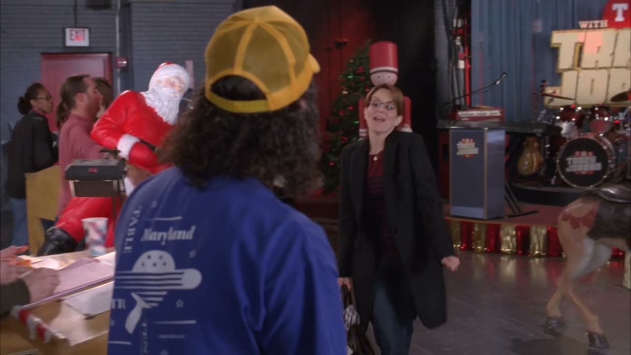 ♪ Liz lemon got married and made up this song ♪