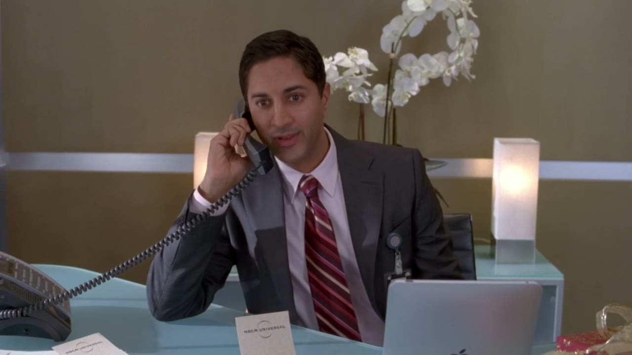 No, mrs. Donaghy. He's not doing anything.