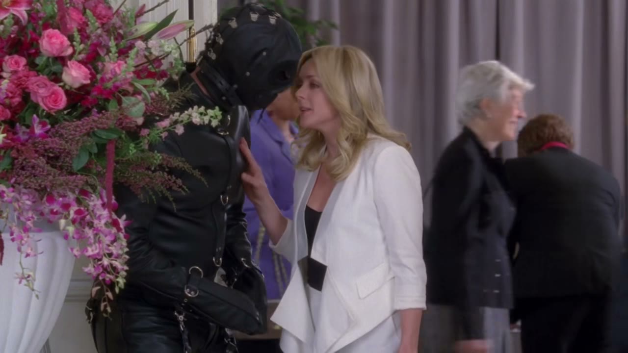 Oh, my god, she's gonna do her wedding