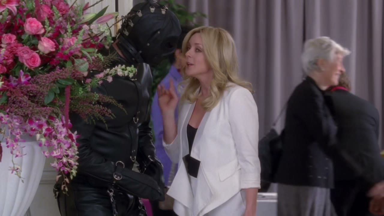 Oh, my god, she's gonna do her wedding