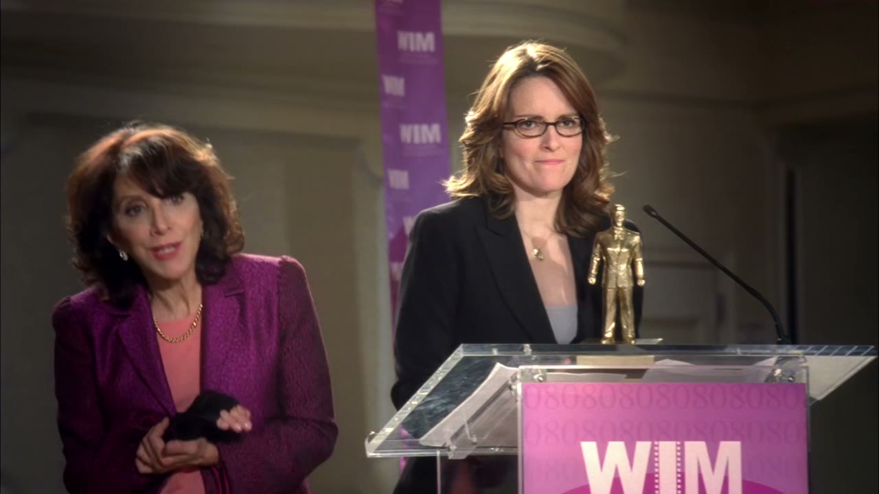 - ladies, please, today we're celebrating women--