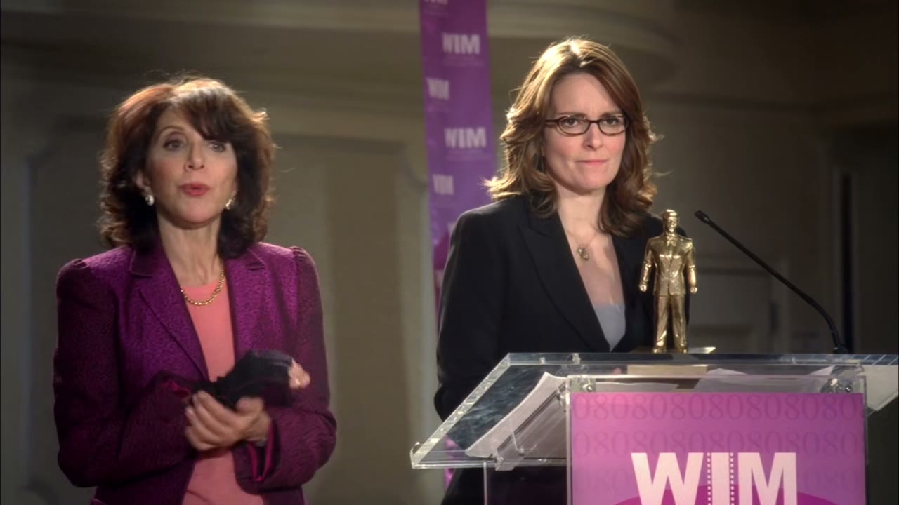 - ladies, please, today we're celebrating women--