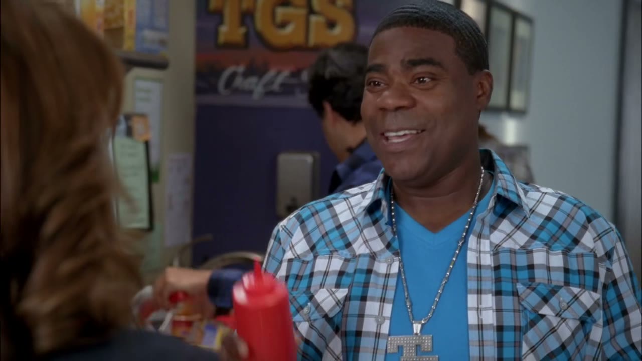 Classic tracy-- you'll miss this.
