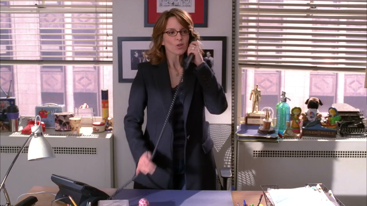 [Knock at door] - there you are, liz.