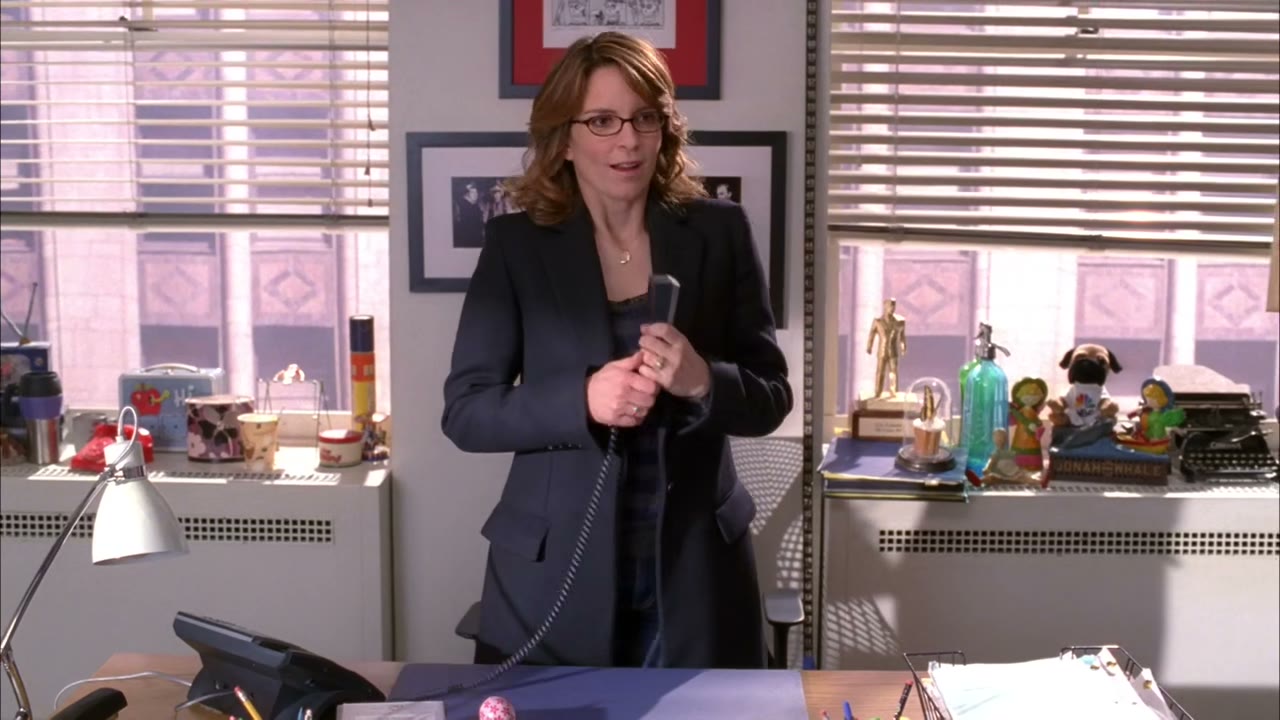 [Knock at door] - there you are, liz.