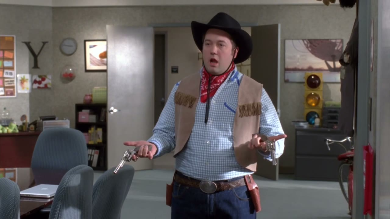 We said we were gonna be cowboys.
