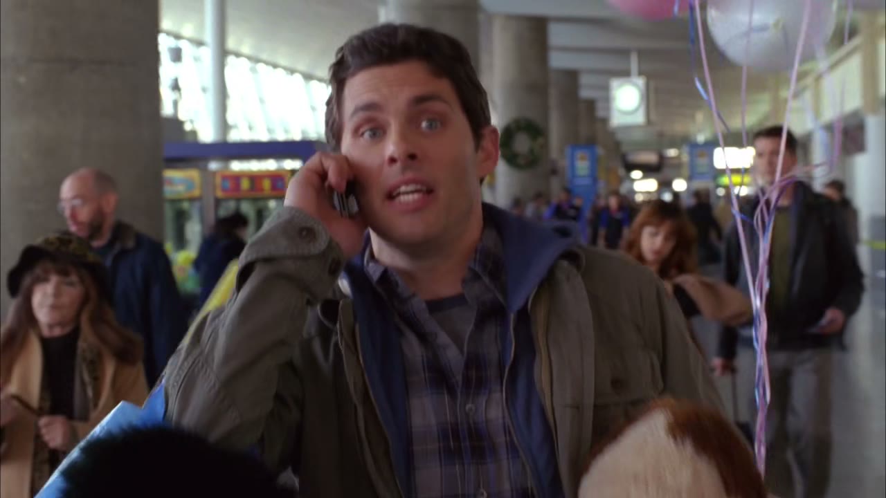 - I'm at jfk, liz. The kids land in an hour.