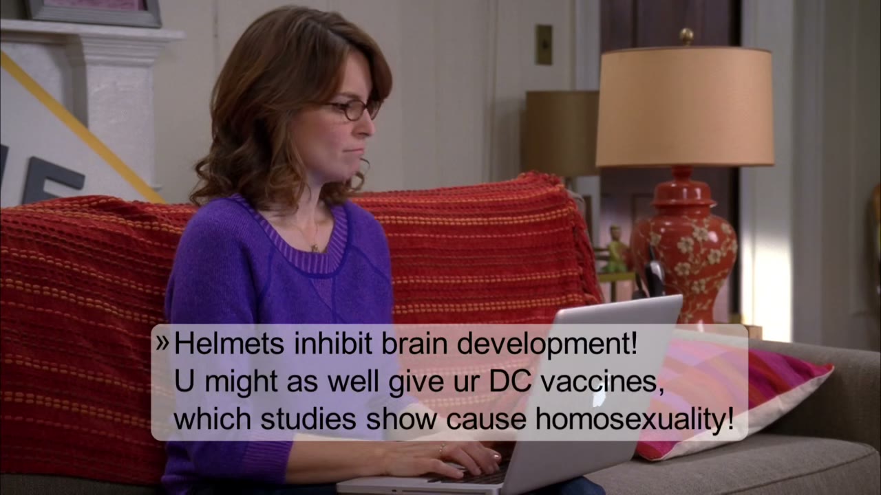You might as well give your darling child vaccines,