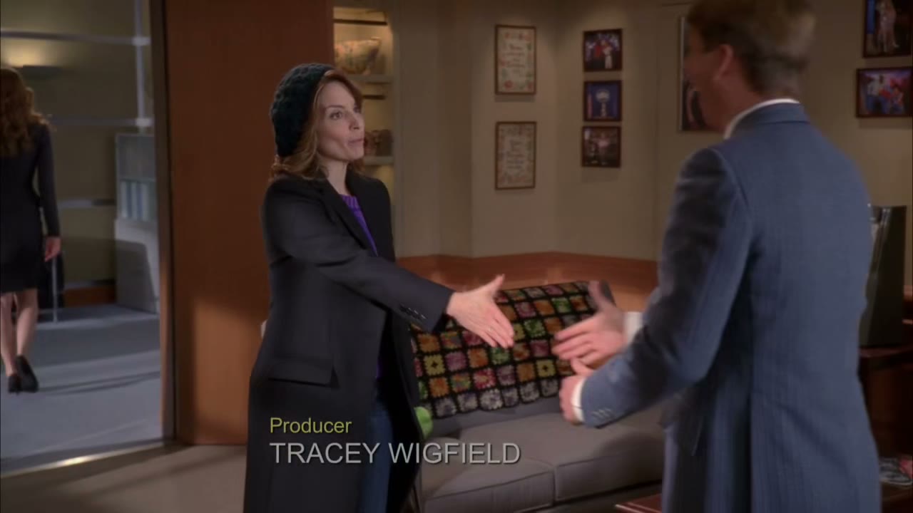 Just thought I'd come up and say hi to the new president of NBC!