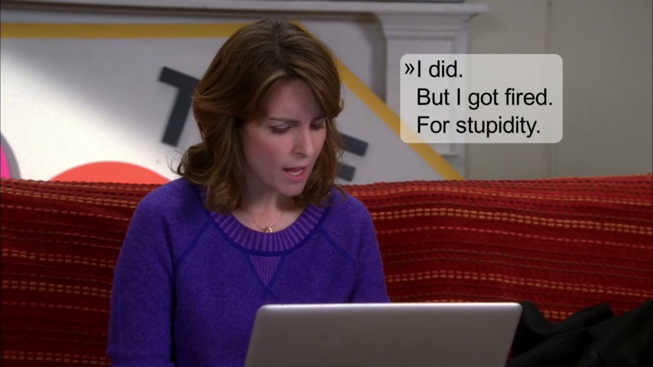For stupidity.