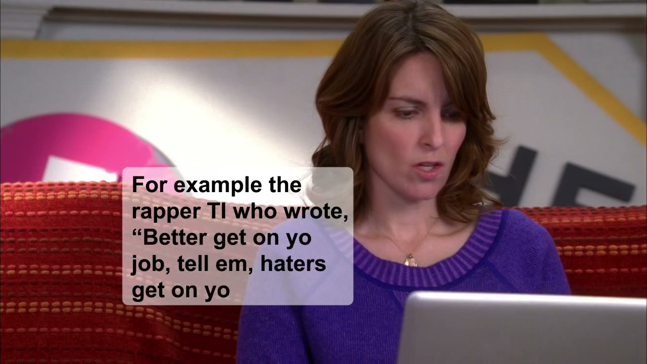Haters get on yo' job, nougats."